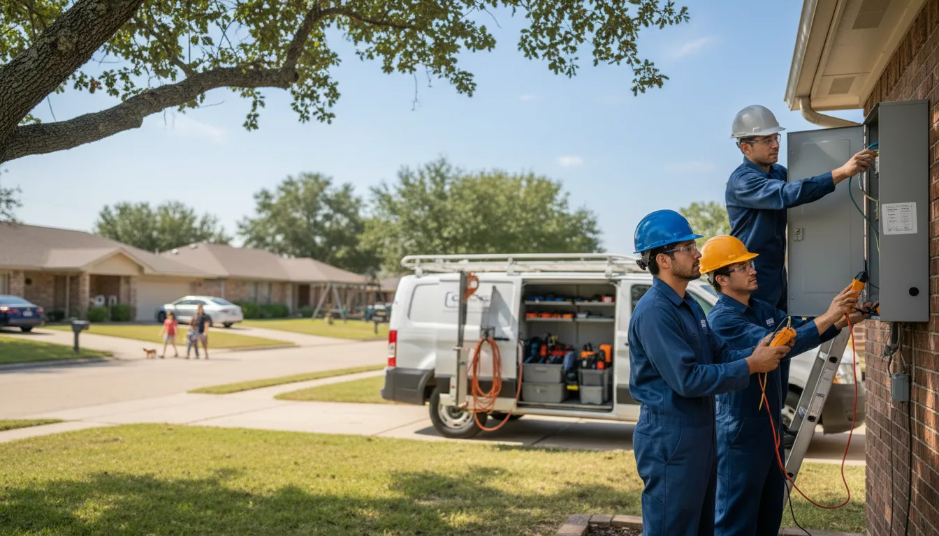 Certified electrician providing emergency electrical services in Meadowbrook, WV